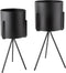 Plant Pot Set Pedestal XL Iron Q1-21