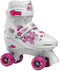 Roces - Quaddy 3.0 - Rolschaatsen - Kinderen - Wit - Roze - 34-37