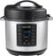CrockPot CR051 - Express Pot - Snelkookfunctie 5,6L - RVS/Zwart