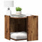 vidaXL - Kattenbakkast - 53x53x51 - cm - bewerkt - hout - oud - houtkleurig