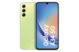 Samsung Galaxy A34 - Limoen - 256 GB - Dubbele fysieke simkaart