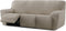 Bankbedekking Eysa ROC Lichtbruin 70 x 120 x 260 cm
