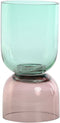 Vaas Home ESPRIT Tweekleurig Kristal 10 x 10 x 21 cm