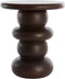 Light & Living Bijzettafel Azalas - 40cm - Donkerbruin