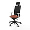 Bureaustoel met hoofdsteun Piqueras y Crespo 4B066G1 Bruin