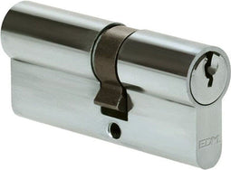 Merkloos EDM r13 - Cilinder - Korte hendel - Zilverkleurig Nikkel 70 mm