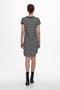 JDY JDYIVY LIFE S/S STRIPE DRESS - Dames Jurk - Loose fit - Gestreept - Maat XS