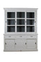 HSM Collection Buffetkast Provence - 180 cm - wit/grijs
