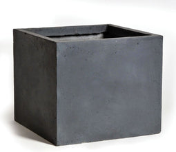Bloembak Kubus lood 28 x 28 cm Mc light