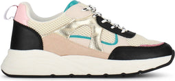 POSH by Poelman RIVER - Dames sneakers - Chunky - Zwart (39)