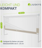 Juskys Jaron - Baby Bedhek - Verstelbaar en Klapbaar - Beige
