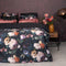 Melli Mello Steal the night Duvet cover Black - 200x200/220CM (+70x60CM pillowcase 2pcs.)