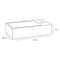 DIFFERNZ SOLID - Fontein 360x185x90mm - Handgemaakt - Wit