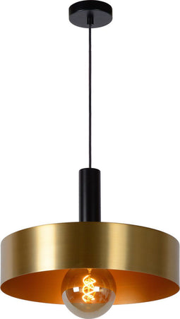 Lucide GIADA - Hanglamp - Ø 40 cm - Dimbaar - Mat Goud / Messing