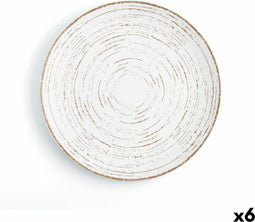 Platt tallrik Ariane Tornado Keramisch Tweekleurig (Ø 31 cm) (6 Stuks)