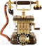 Paramount Splendor Lauren Retro Telefoon – Aan Te Sluiten Op Modem – Met Draaischijf – Brons