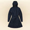 Rains Curve Jacket - Dames Jas - Waterdicht - Navy (M)