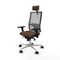 Bureaustoel Piqueras y Crespo 3D086N2 Donkerbruin
