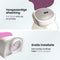 Umea - Dubbele Borstkolf - Handsfree Draadloos 9 Modus - Wit