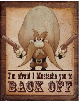 Metalen Retro Bord Yosemite Sam
