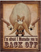 Metalen Retro Bord Yosemite Sam