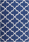 SILVAN - Laagpolig vloerkleed - Blauw - 160 x 230 cm - Wol