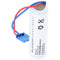 Saft LS14500 - Lithium batterij 3.6V 2600mAh - 3-pins plug - 51.5mm x 14.8mm x 14.8mm