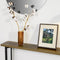SoBuy FSB50-PF - Consoletafel - Zwart metalen frame en spaanplaatblad - 120x20x75cm