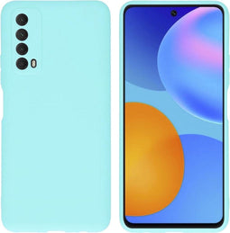 iMoshion Hoesje Geschikt voor Huawei P Smart (2021) Hoesje Siliconen - iMoshion Color Backcover - Mintgroen