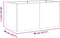 vidaXL - Plantenbak - 80x40x40 - cm - gegalvaniseerd - staal