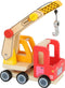 Small Foot - Houten Kraannwagen met Beweegbare Kraan