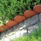 Prosperplast IKOS - Borderrand kunststof - 10 m - terracotta (20 stuks)