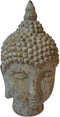 PTMD sema bruin cement boedha hoofd standbeeld l