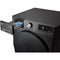 LG W4WR7096YB - Was-Droogcombinatie - 9 kg wassen 6 kg drogen - Platina zwart