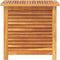 vidaXL - Tuinbox - met - jaloezieën - 60x50x56 - cm - massief - acaciahout