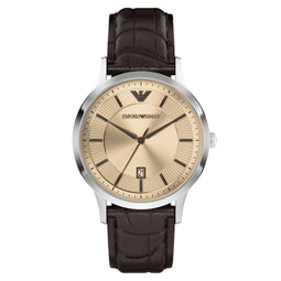 Emporio Armani AR11783 - Polshorloge - Quartz - 43 mm - Bruin