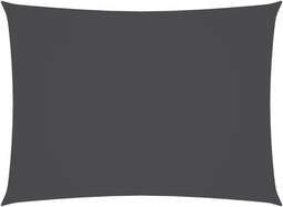vidaXL - Zonnescherm - rechthoekig - 2,5x4 - m - oxford - stof - antracietkleurig