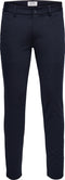 ONLY & SONS ONSMARK - Slim tapered chino - Steekzakken - Night Sky