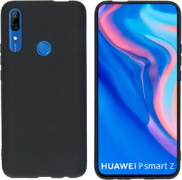 iMoshion Hoesje Geschikt voor Huawei P Smart Z Hoesje Siliconen - iMoshion Color Backcover - Zwart