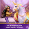 Unicorn Academy – Pop Sophia & Eenhoorn Wildstar - met 2 rijaccessoires en borstel - Speelfigurenset