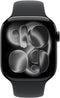 Apple Watch Series 11 - Smartwatch - GPS + Cellular - 46mm - Spacegrijs Aluminium - Zwart Sportbandje M/L