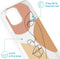 iMoshion Hoesje Geschikt voor iPhone 13 Hoesje Siliconen - iMoshion Design hoesje - Transparant / Line Art Color Face