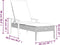 vidaXL - Ligbedden - 2 - st - met - tafel - en - kussens - poly - rattan - grijs