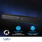 Nedis Gaming Soundbar - 2.0 Stereo - 30W met LED-verlichting - Zwart