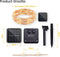Happy Goods Solar Tuinverlichting - 200 LED Lichtsnoer Buiten - 20 m - Waterbestendig - Automatisch Aan