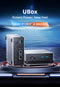 Chuwi UBox - Mini PC - Ryzen™ 5 6600H 16GB RAM 512GB SSD - Wit