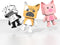 Mobility on Board - Dancing Animal Luidspreker - Bluetooth 4.1 - Vos
