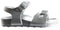 Birkenstock Rio EVA - Kinderslippers - Smal fit - Silver - Maat 24