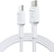 Green Cell KABGC30W - USB-C Kabel - 1,2 m - 60W - Wit