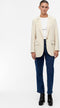Object Objsigrid - L/s Blazer - Regular Fit - Zand - Maat 42